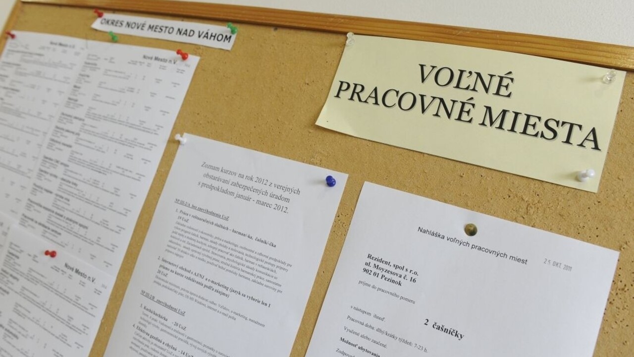 úrad práce práca nezamestnanosť 1140 (TASR)